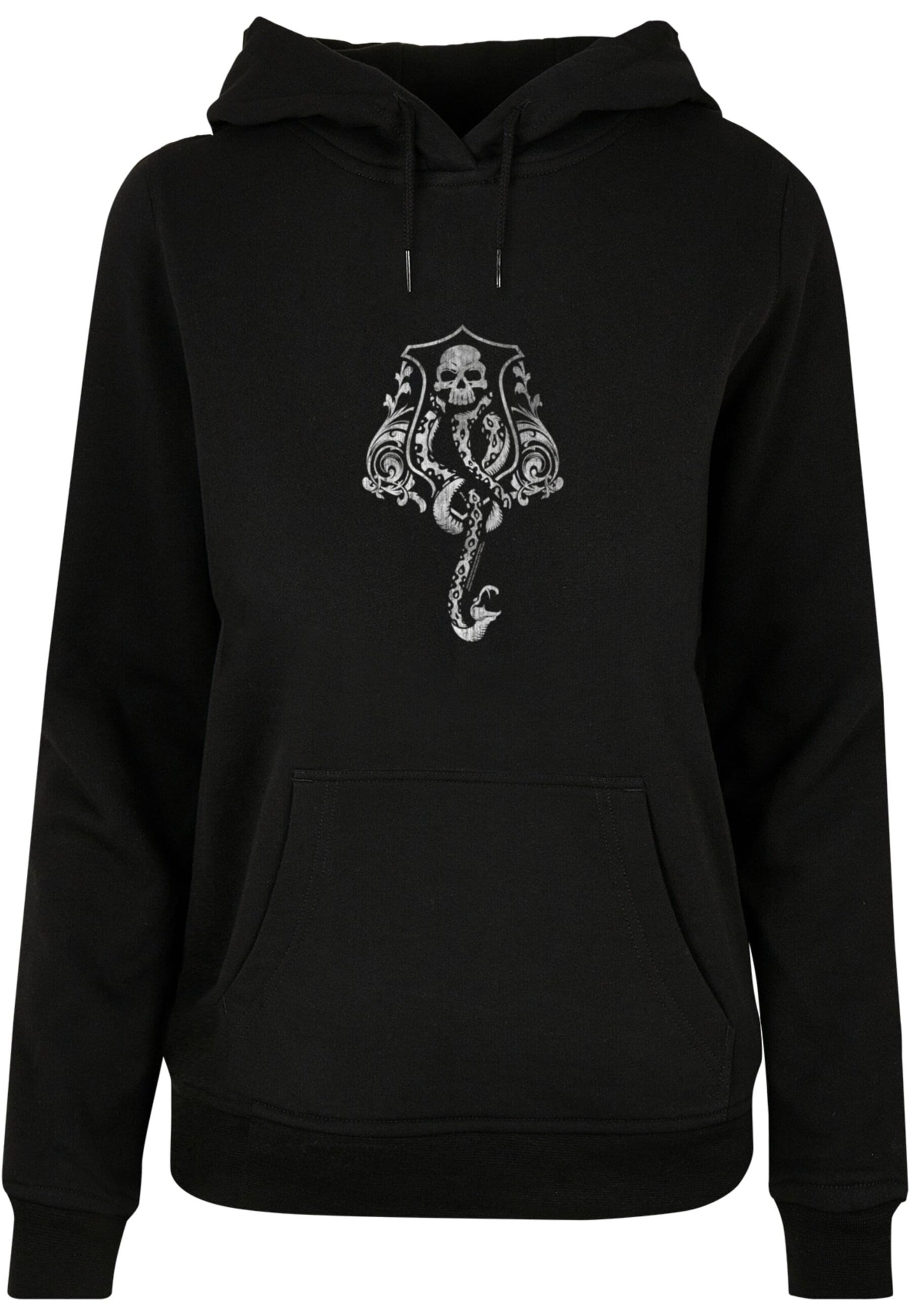 ABSOLUTE CULT Sweatshirt 'Harry Potter  - Dark Mark Crest' in Schwarz: Vorderseite