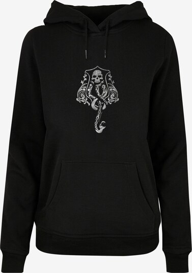 ABSOLUTE CULT Sweatshirt 'Harry Potter  - Dark Mark Crest' in hellgrau / schwarz, Produktansicht