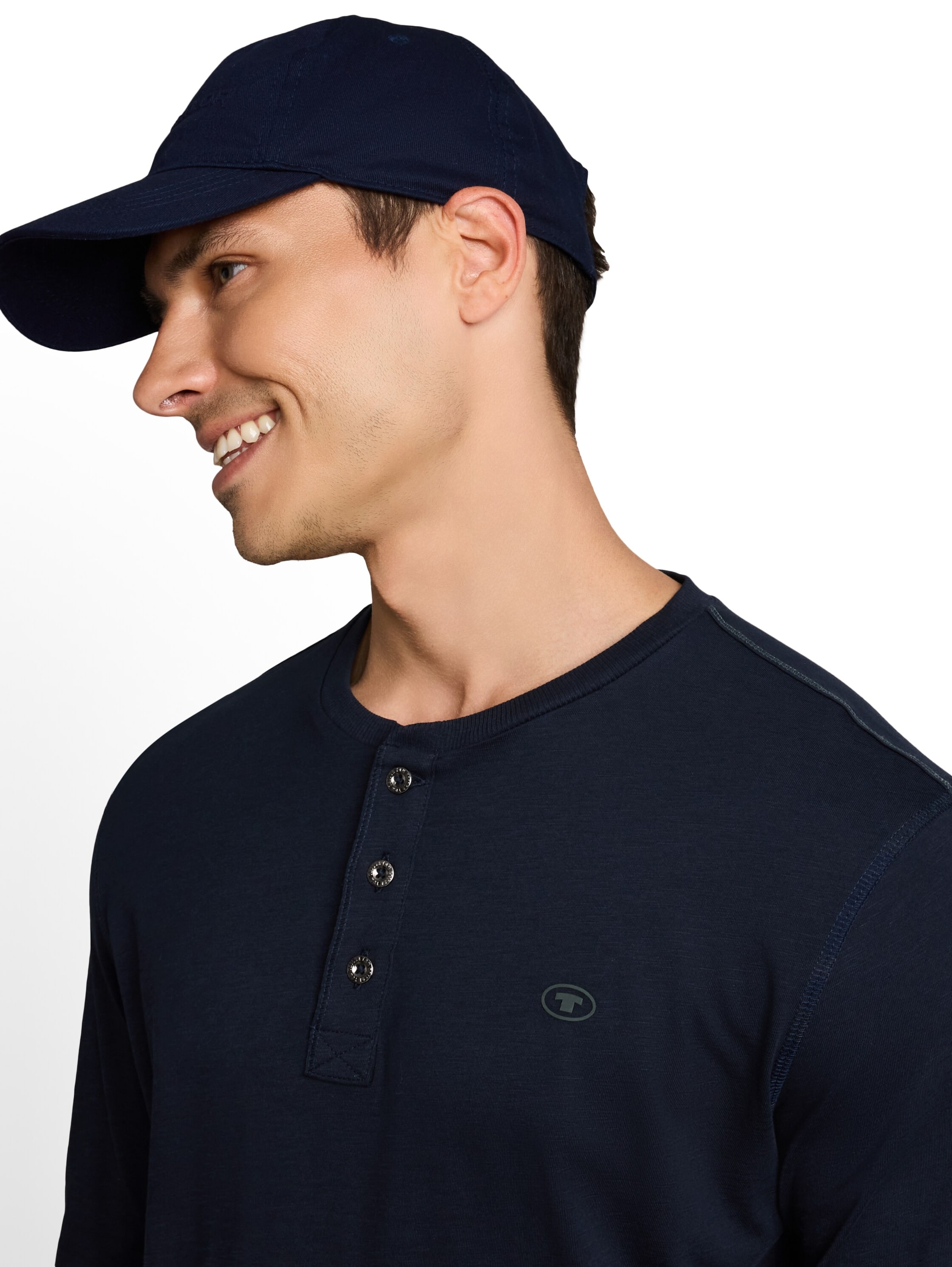 TOM TAILOR Shirt in Blau