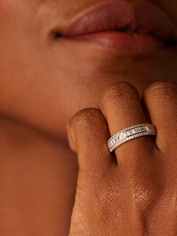 Lucardi Ring in Silver