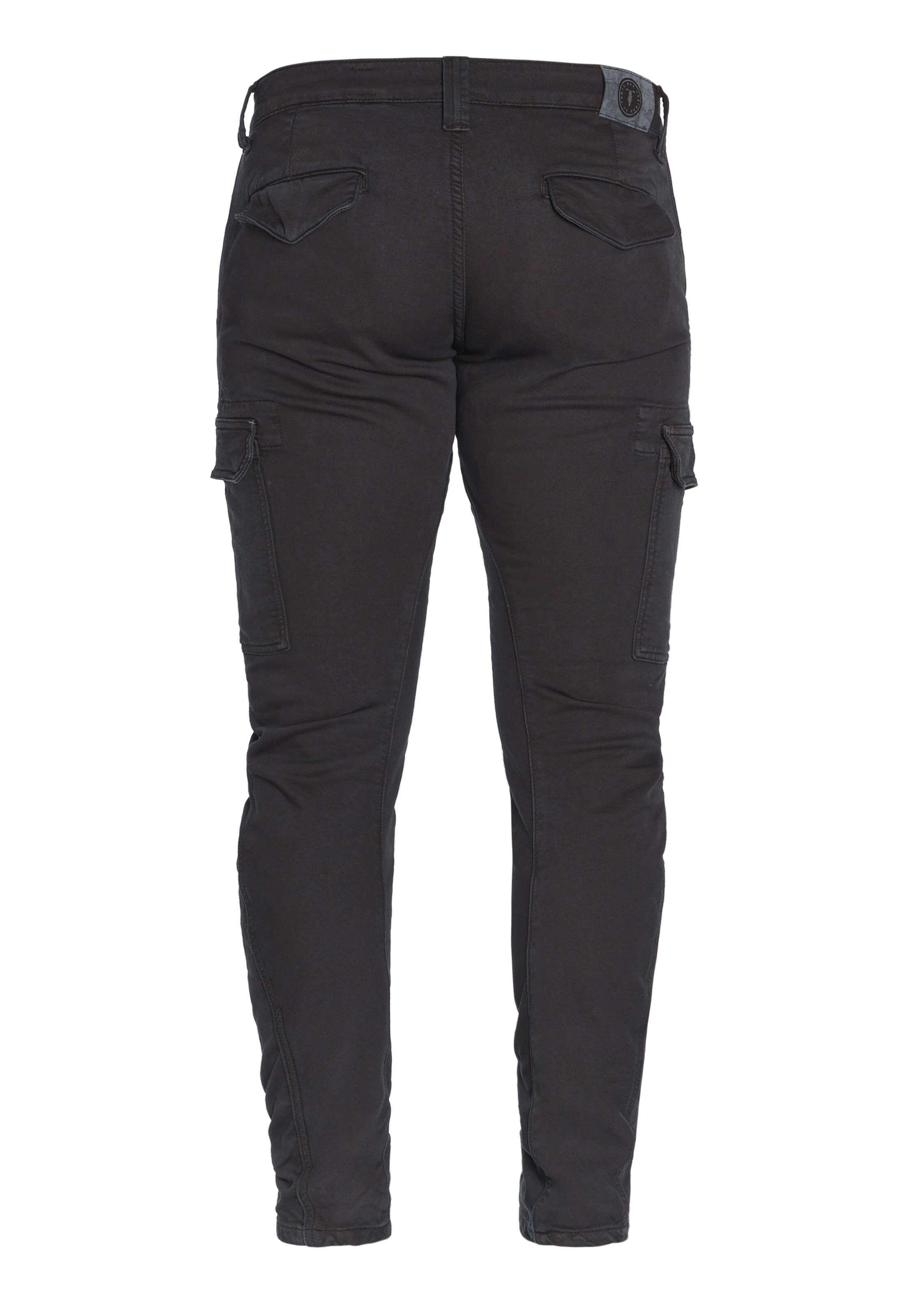 Le Temps Des Cerises Tapered Chinohose 'Koge' in Schwarz
