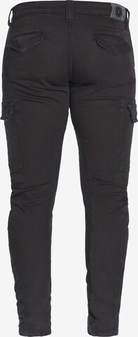 Le Temps Des Cerises Tapered Chino 'KOGE' in Zwart