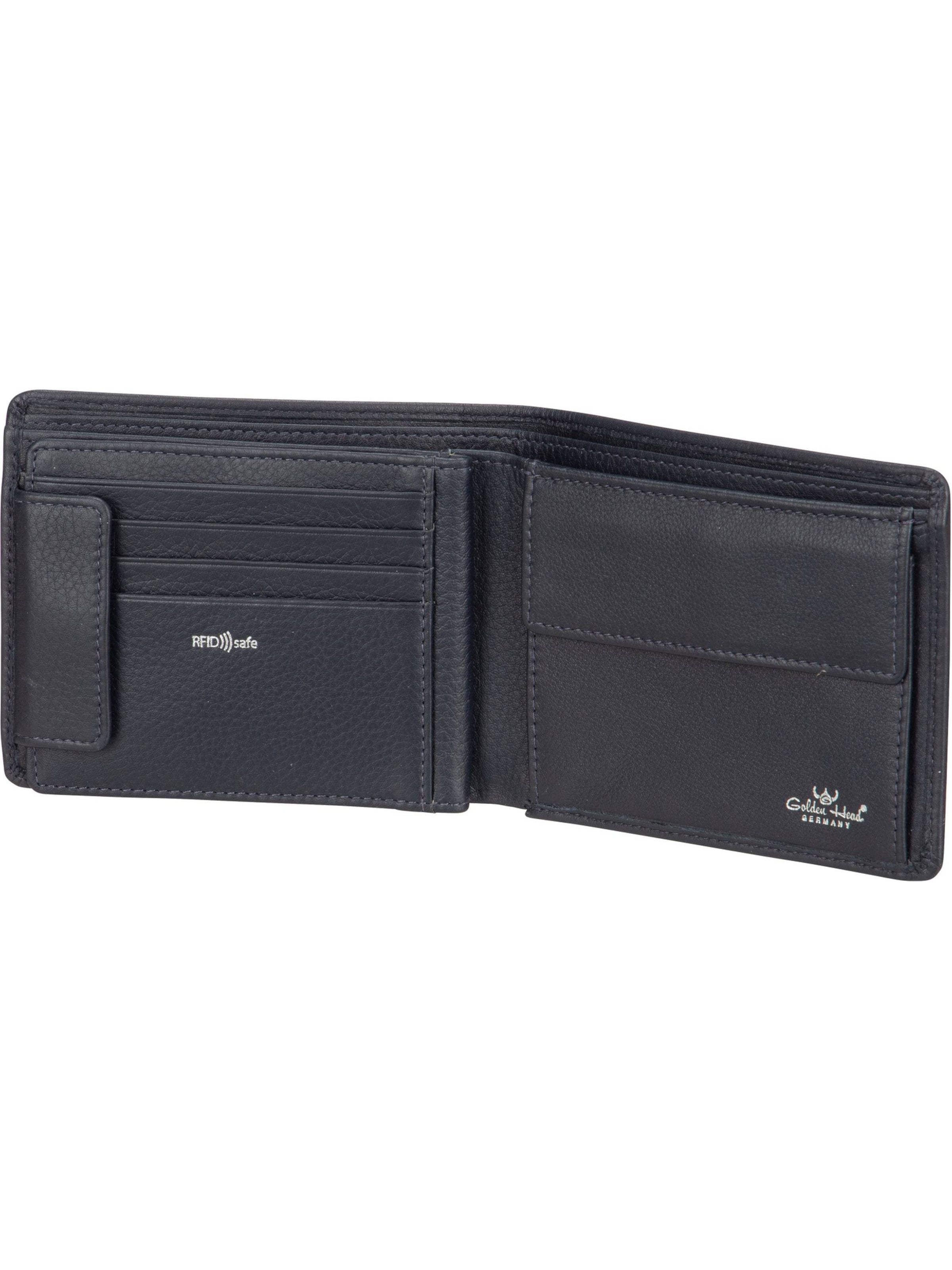 Portamonete 'Capri' di GOLDEN HEAD in blu: frontale