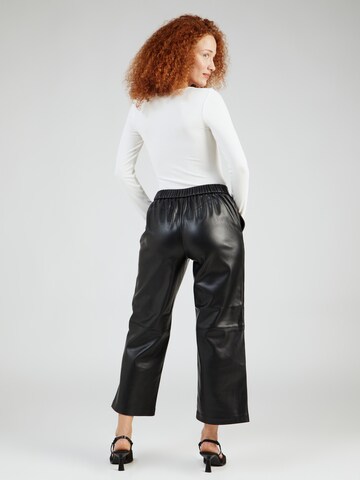 s.Oliver Wide leg Broek in Zwart