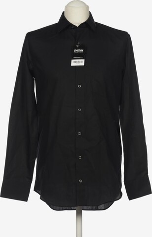 Walbusch Button Up Shirt in S in Black: front