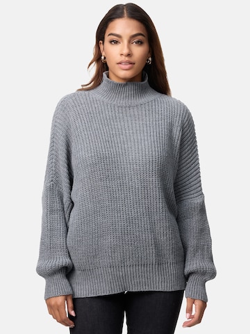 Pullover di Elara in grigio: frontale