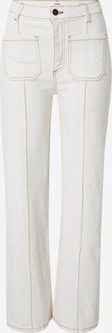 Cotton On Flared Jeans in White: front