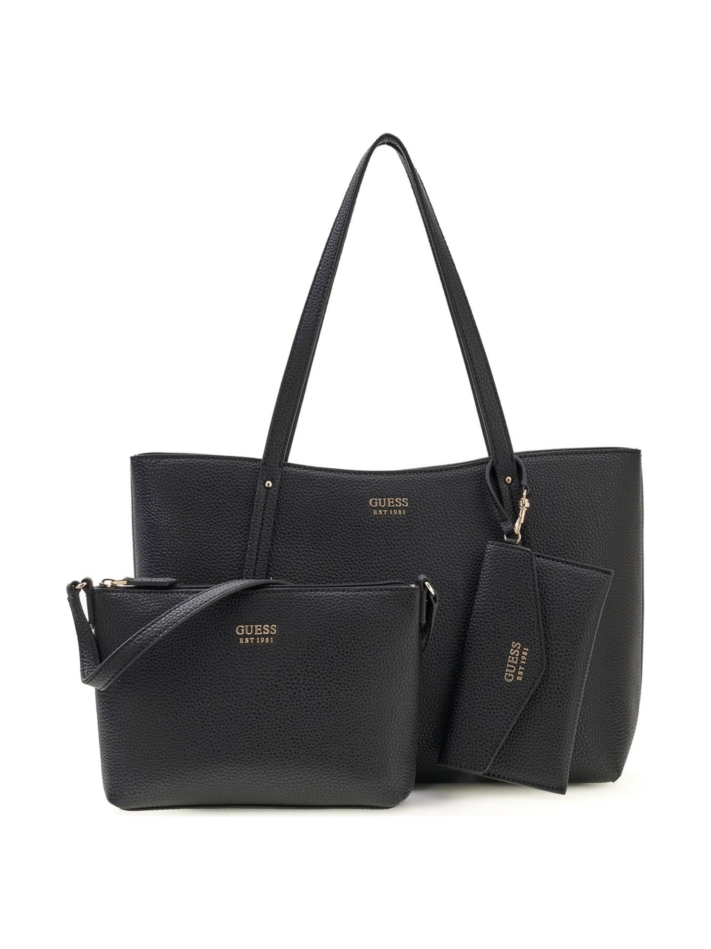 Plase de cumpărături 'Brenton' de la GUESS Originals pe negru
