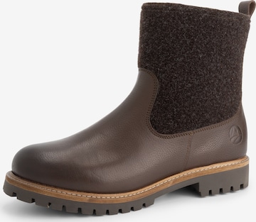 Travelin Boots 'Gotaland' i brun: forside