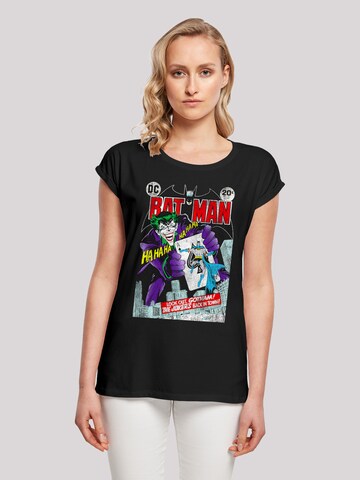 F4NT4STIC T-Shirt 'DC Comics Batman Joker Playing Card Cover' in Schwarz: Vorderseite