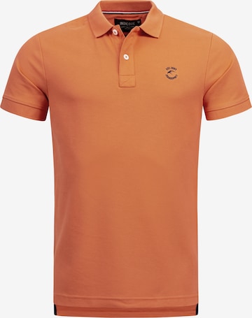INDICODE JEANS Shirt ' Wadim ' in Orange: predná strana
