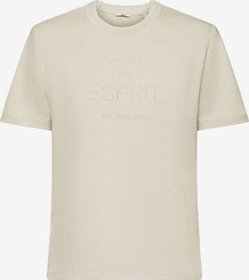 T-shirt ESPRIT en beige : devant