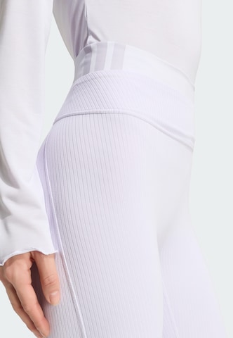 ADIDAS PERFORMANCE Skinny Workout Pants 'All Me' in Purple