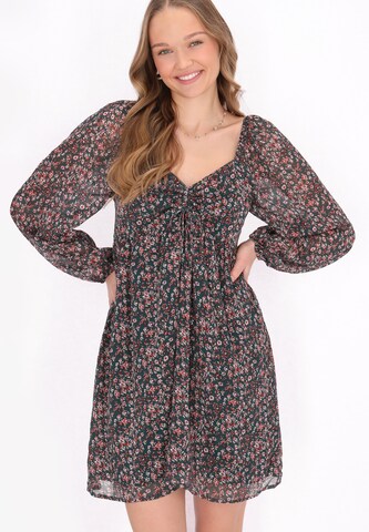 Robe MYMO en vert : devant