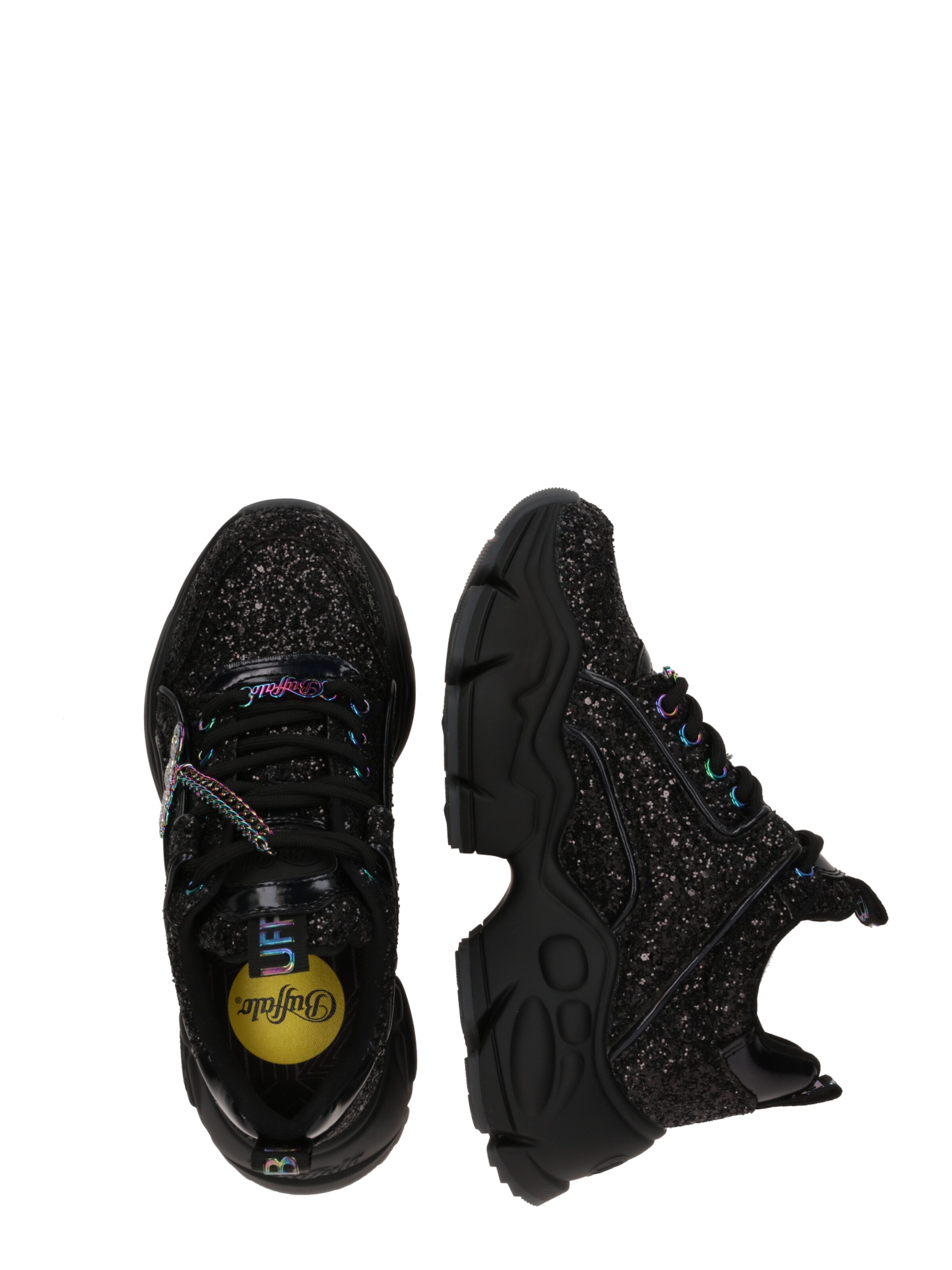 BUFFALO Sneaker 'Binary' in Schwarz