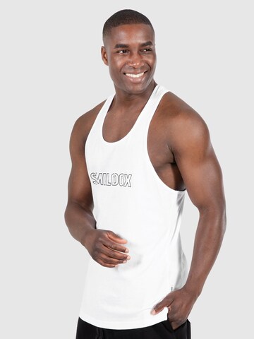 Smilodox Shirt 'Kelvin' in Weiß