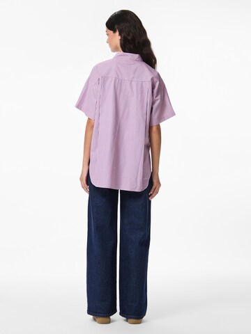 PIECES Bluse 'PCFEMME' i pink
