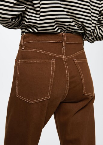 MANGO Loose fit Jeans 'Havana 2' in Brown