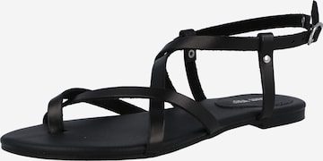 ABOUT YOU Páskové sandály 'Maira' – černá: přední strana