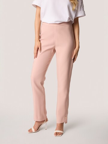 Regular Pantalon Quiosque en rose : devant