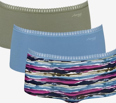 L dydžio Kelnaitės paaukštintu liemeniu 'Go Crush Short' iš SLOGGI, spalva – mišrios spalvos, Prekių apžvalga