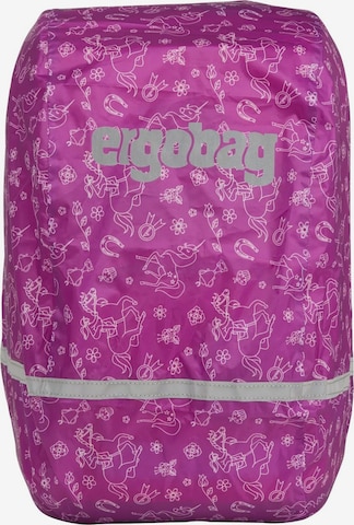 ergobag Backpack 'Regenschutz Regenschutz für Schulranzen' in Purple: front