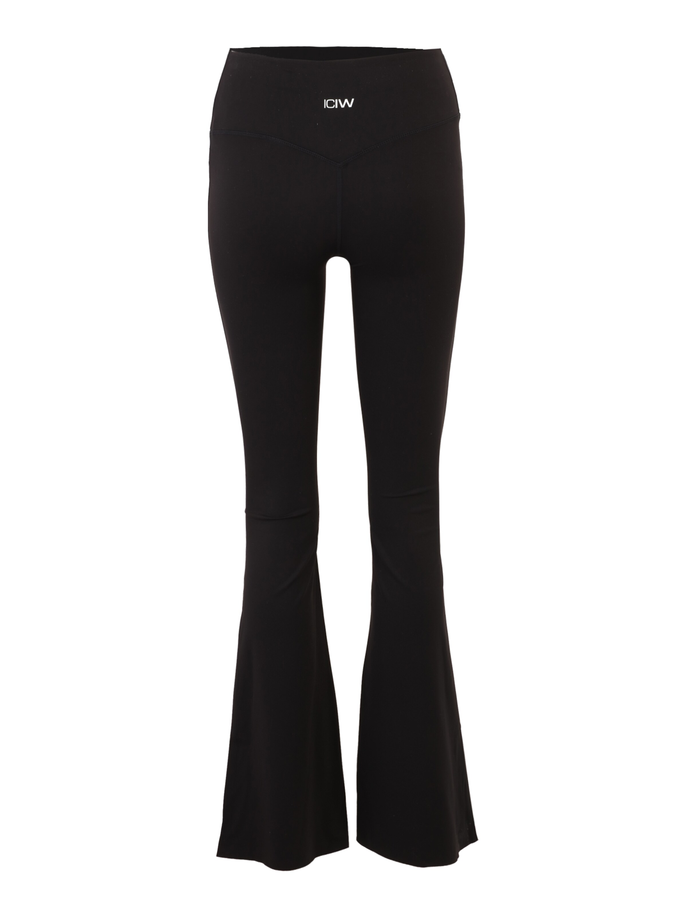 ICANIWILL Flared Trousers 'Nimble' in Black