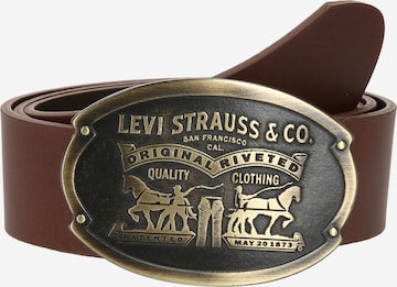 LEVI'S ® Riem 'Billy' in Bruin: voorkant