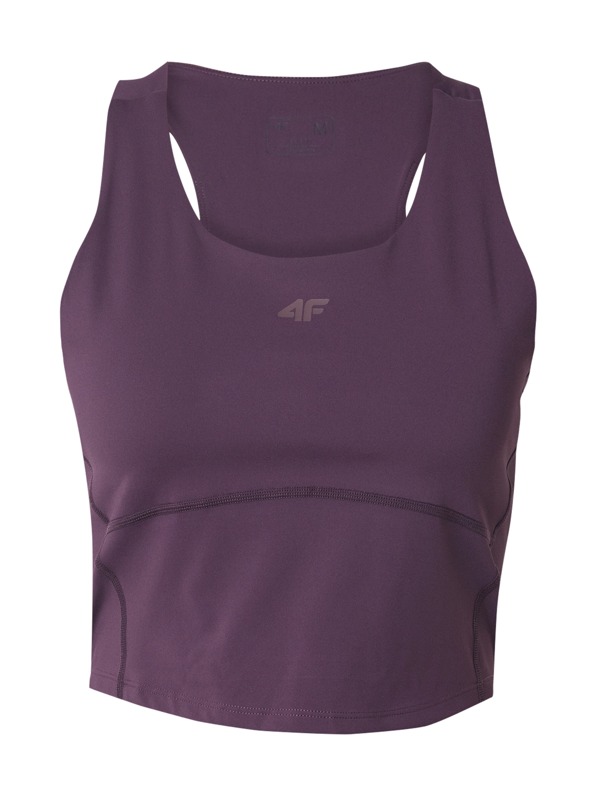 Haut de sport 4F en violet : devant