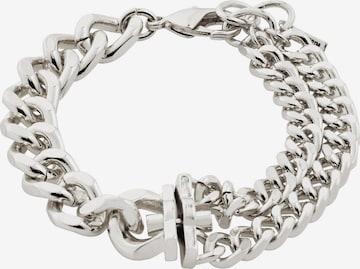 Pilgrim Armband 'FRIENDS' in Zilver: voorkant