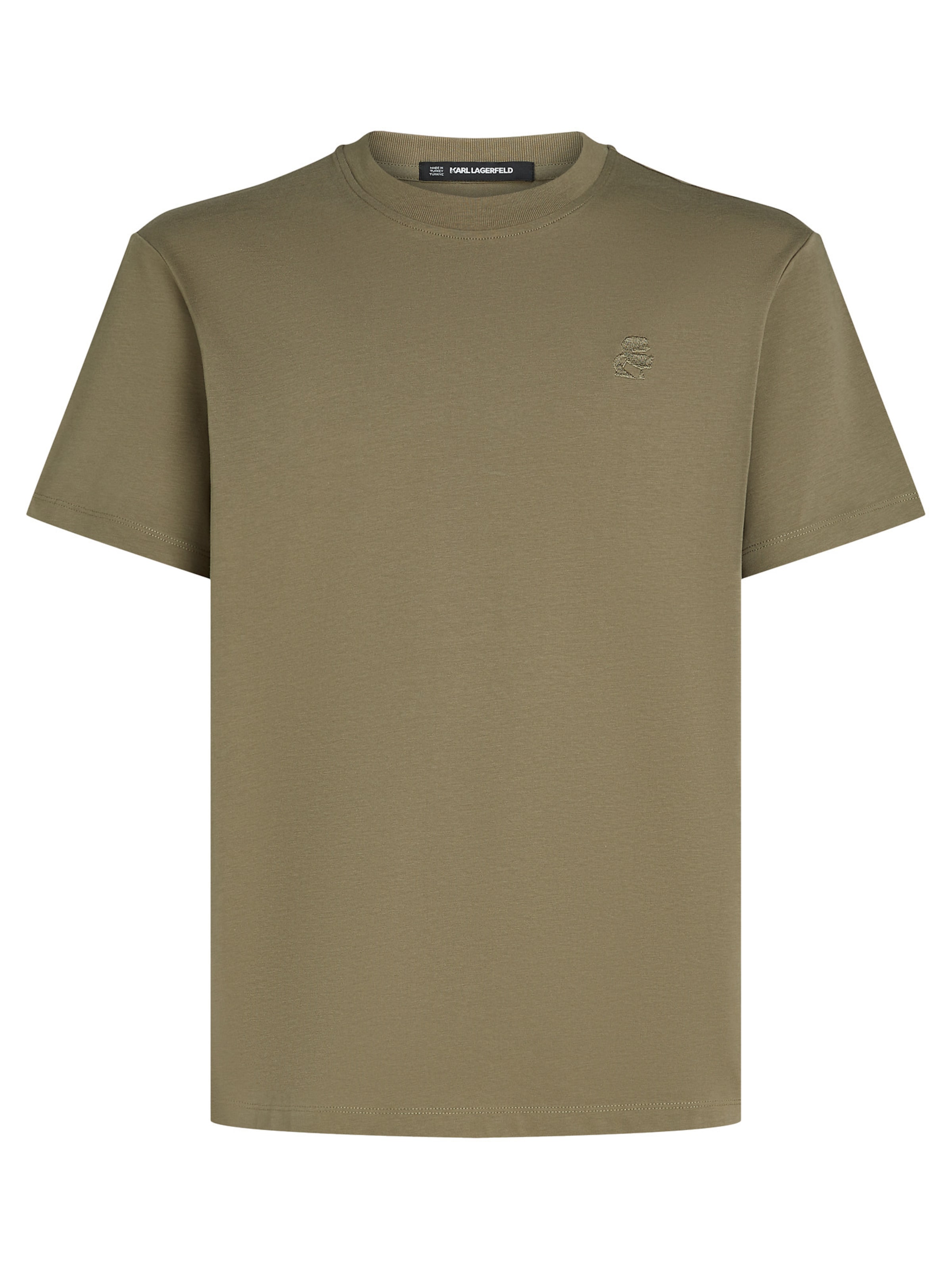 Karl Lagerfeld Tričko – zelená: přední strana