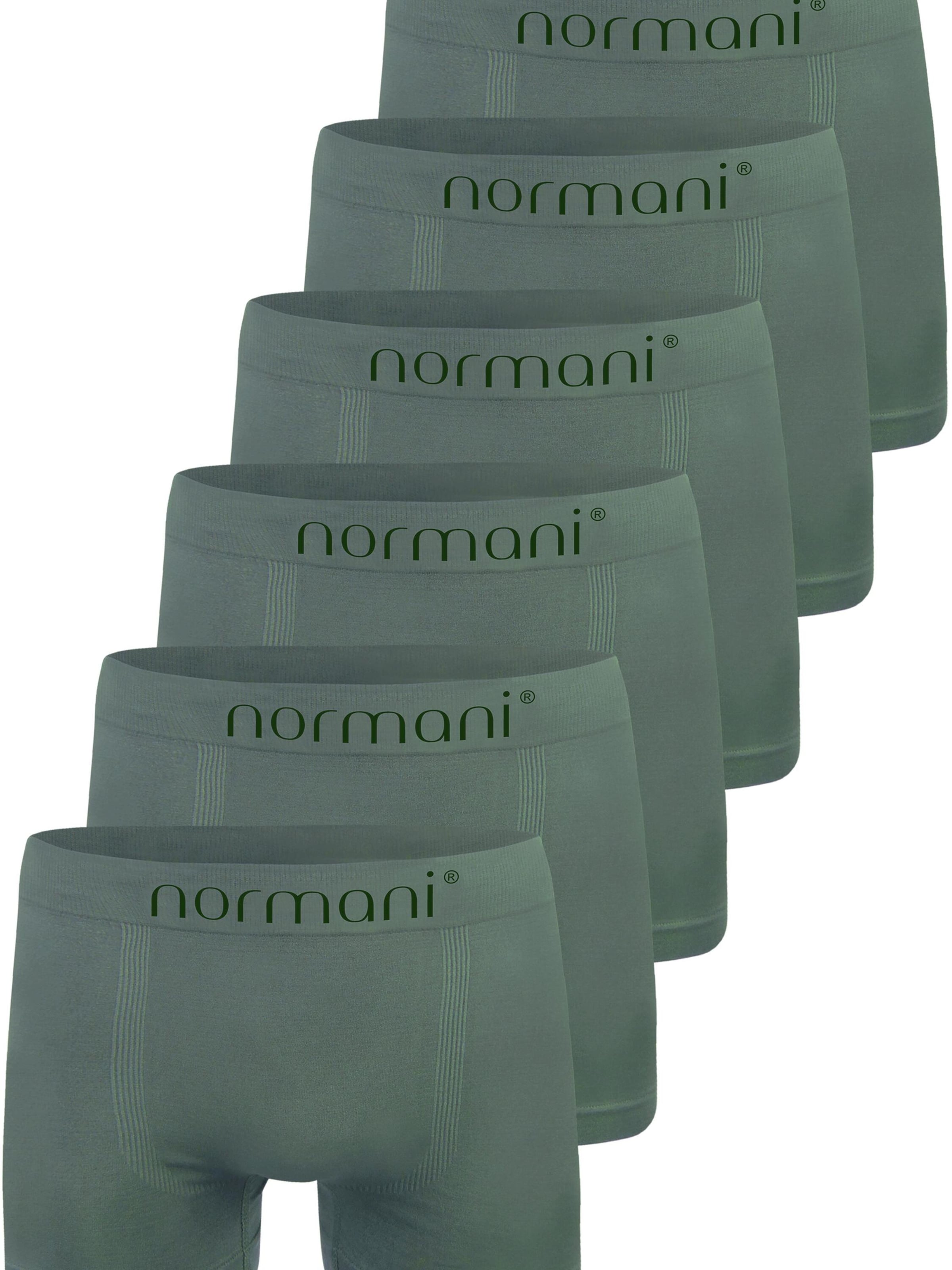 Boxers normani en vert : devant