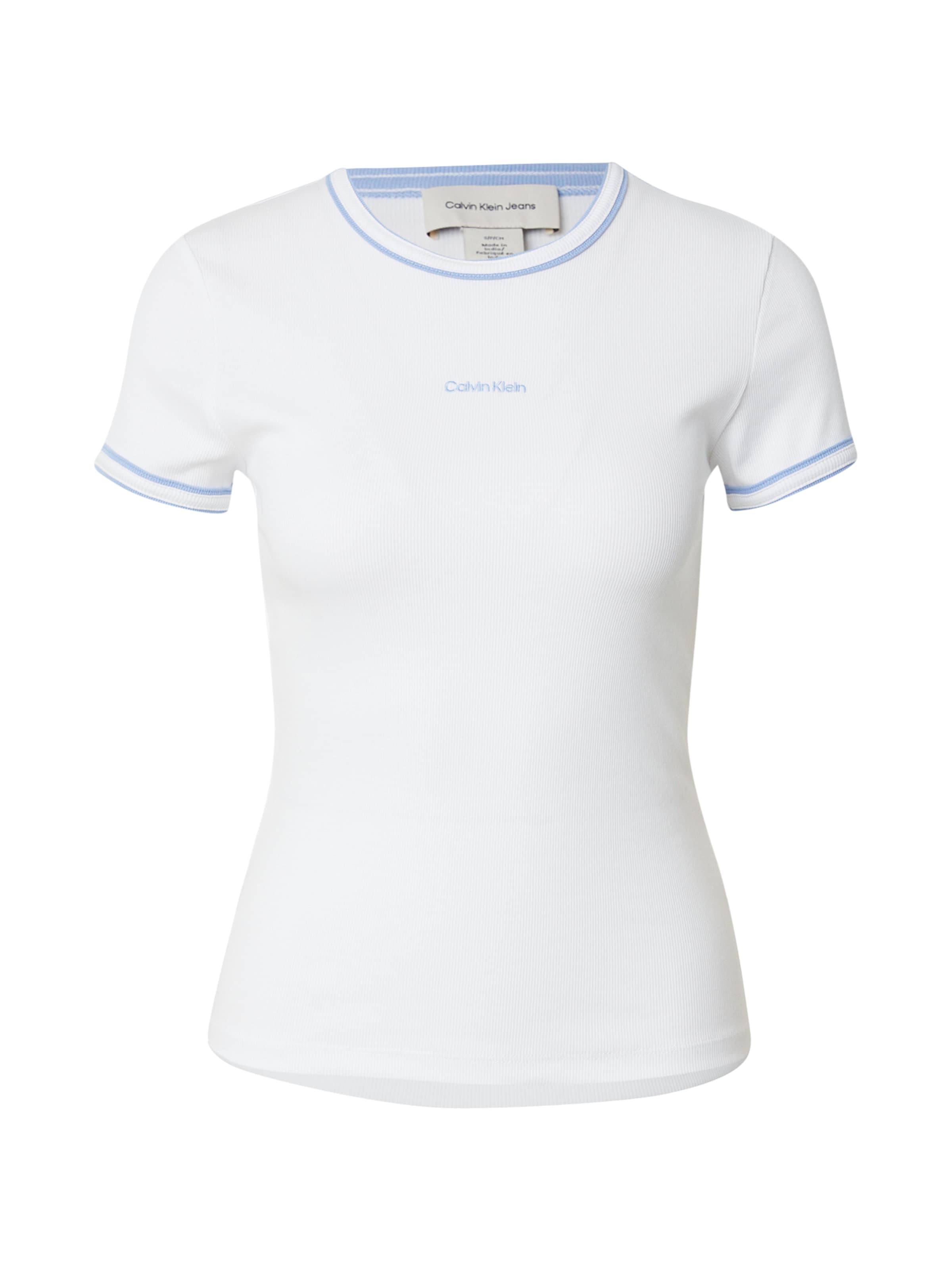 Calvin Klein Jeans Tričko - Biela: predná strana