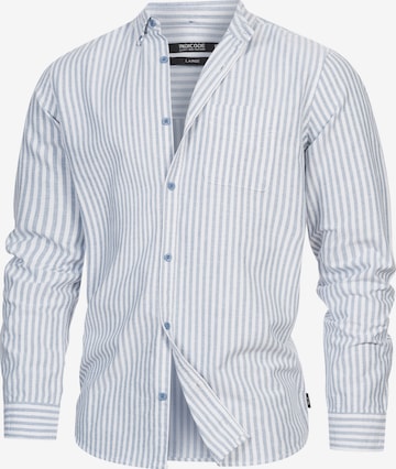 INDICODE JEANS Hemd 'Kepner' in Blau: Vorderseite