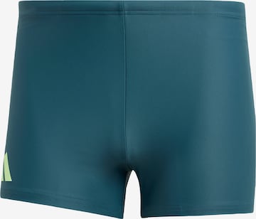 ADIDAS PERFORMANCE Athletic Swim Trunks 'Solid' in Green