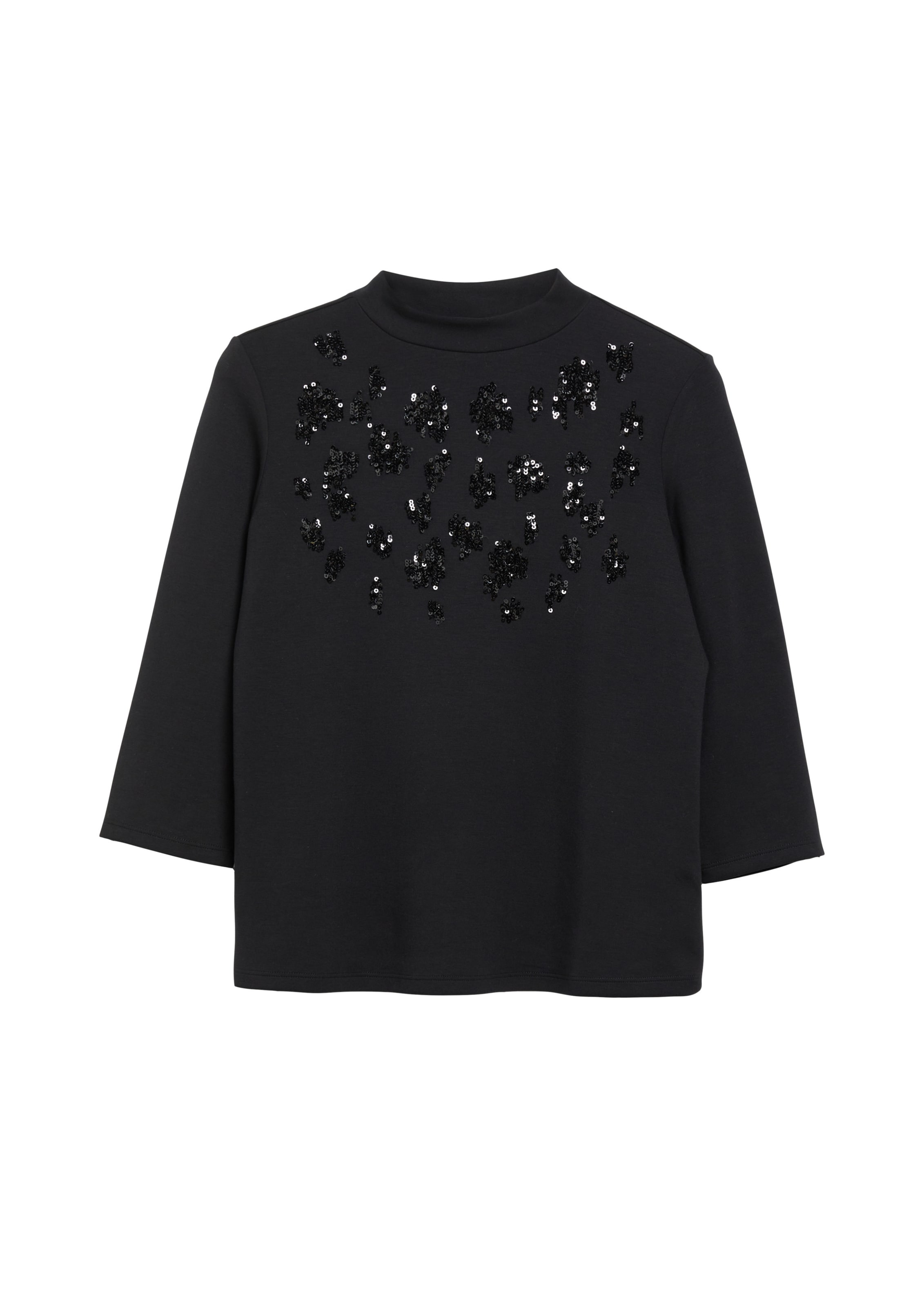T-shirt s.Oliver en noir : devant