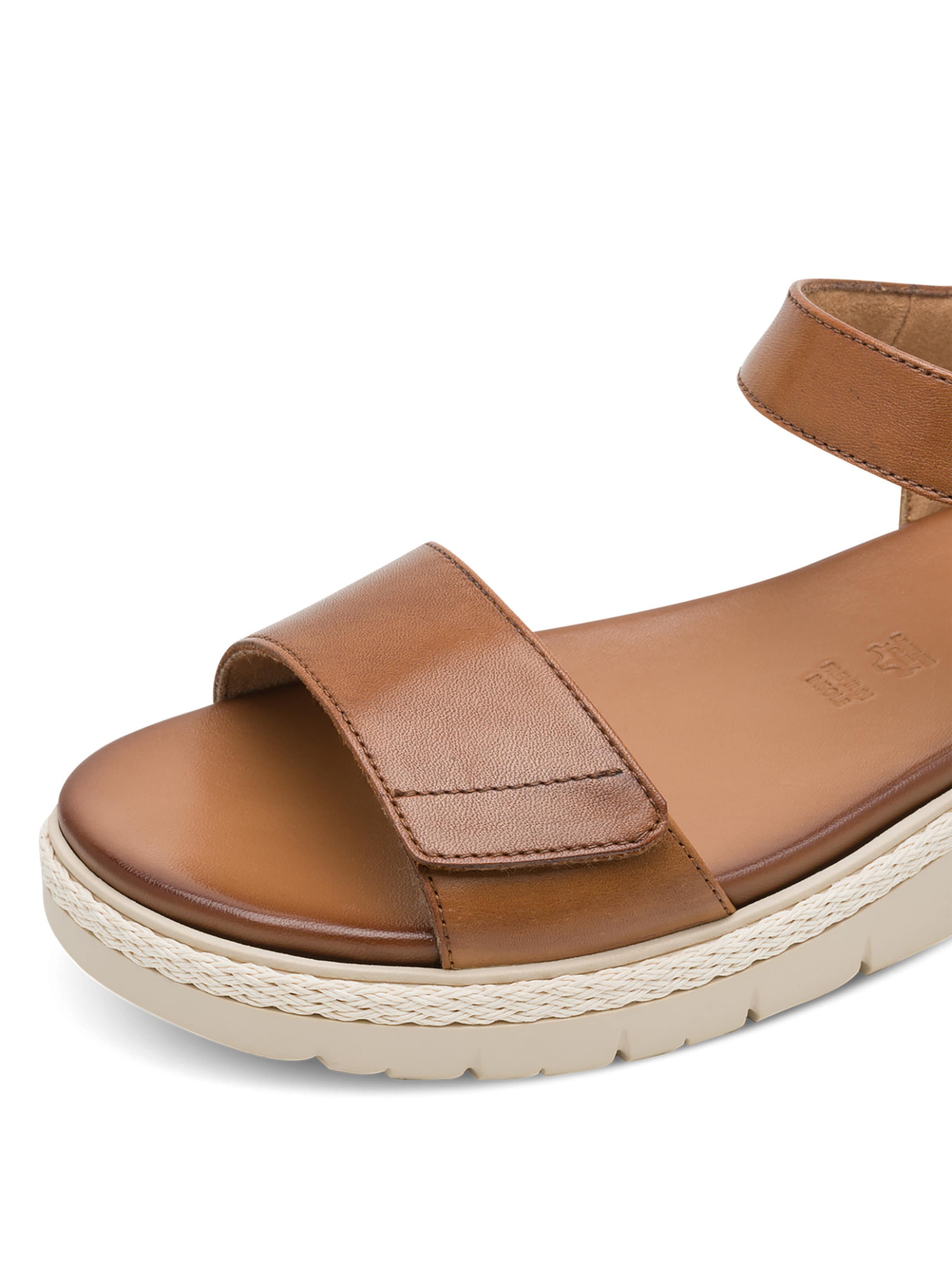 Tamaris Sandalen met riem in Bruin