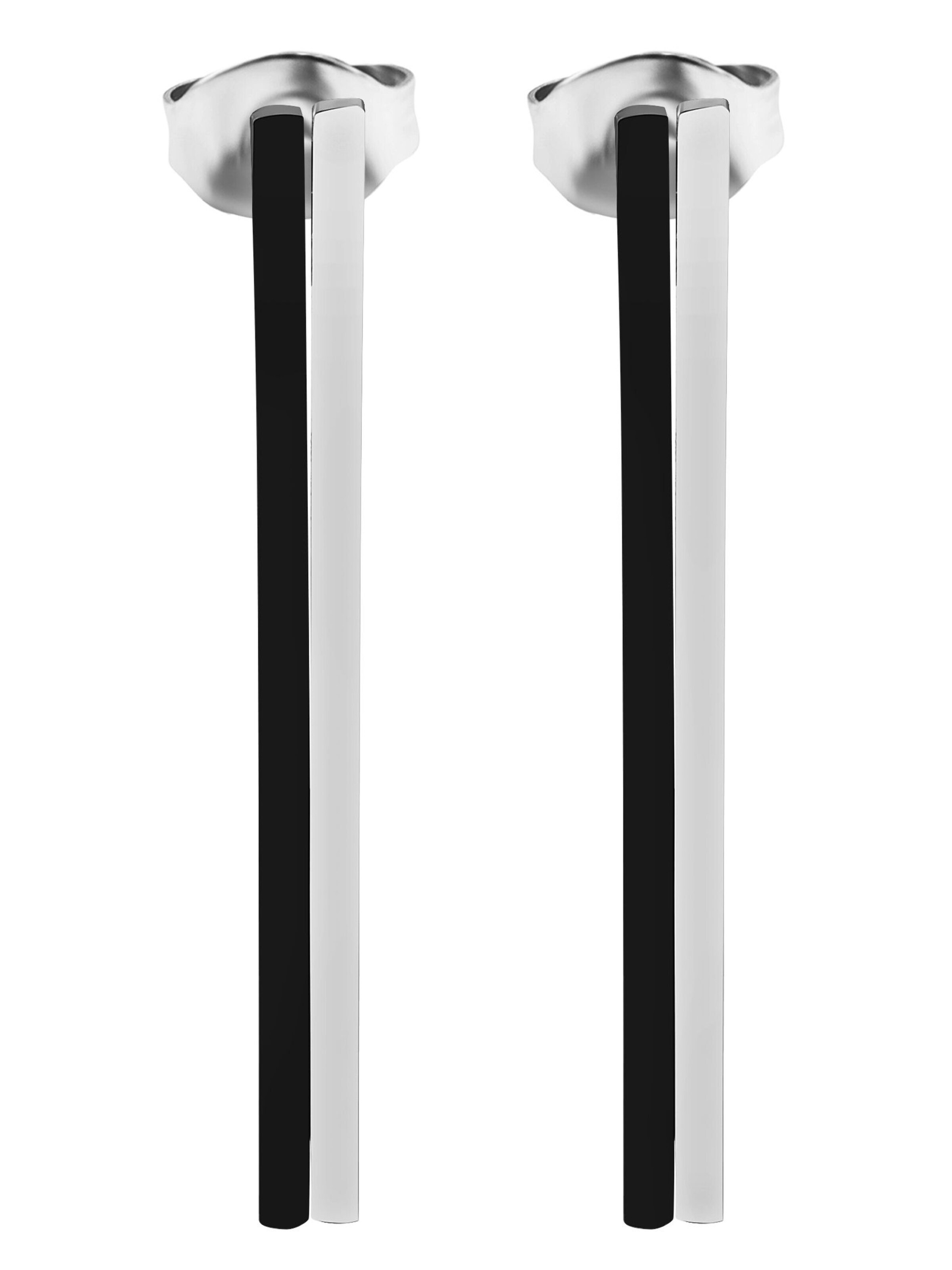 Akzent Earrings 'Maira, hautverträglich' in Silver: front