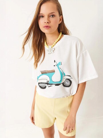 Bianco Lucci Shirt in Wit