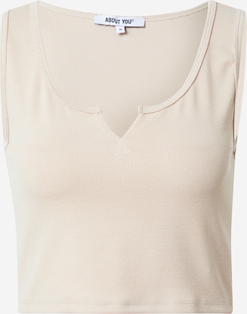 ABOUT YOU - Top 'Manja' en beige: frente