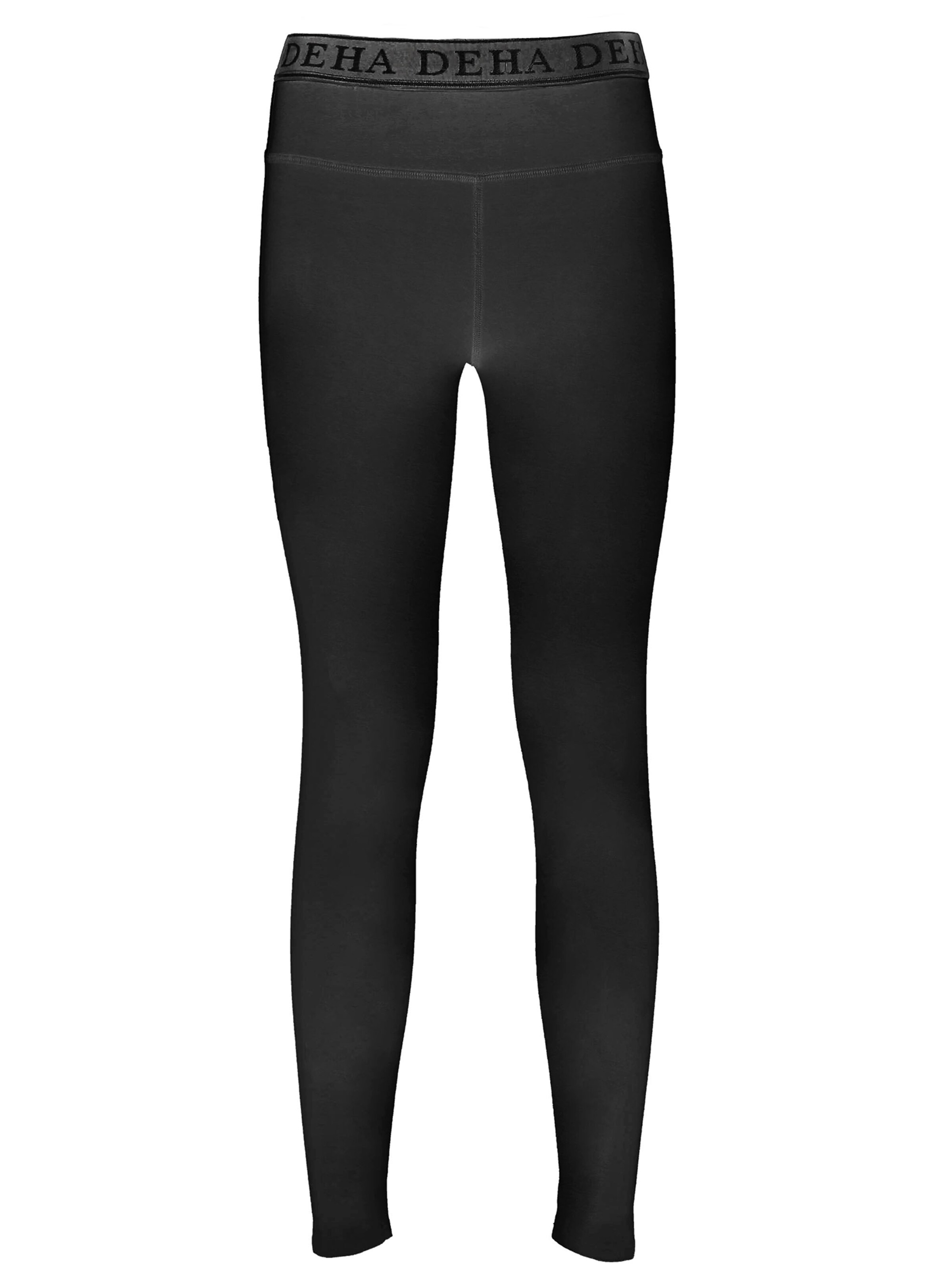 Skinny Pantaloni sportivi di DEHA in nero: frontale