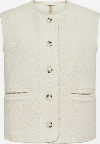 Gilet ' SC-SHAIMA ' Soyaconcept en blanc : devant