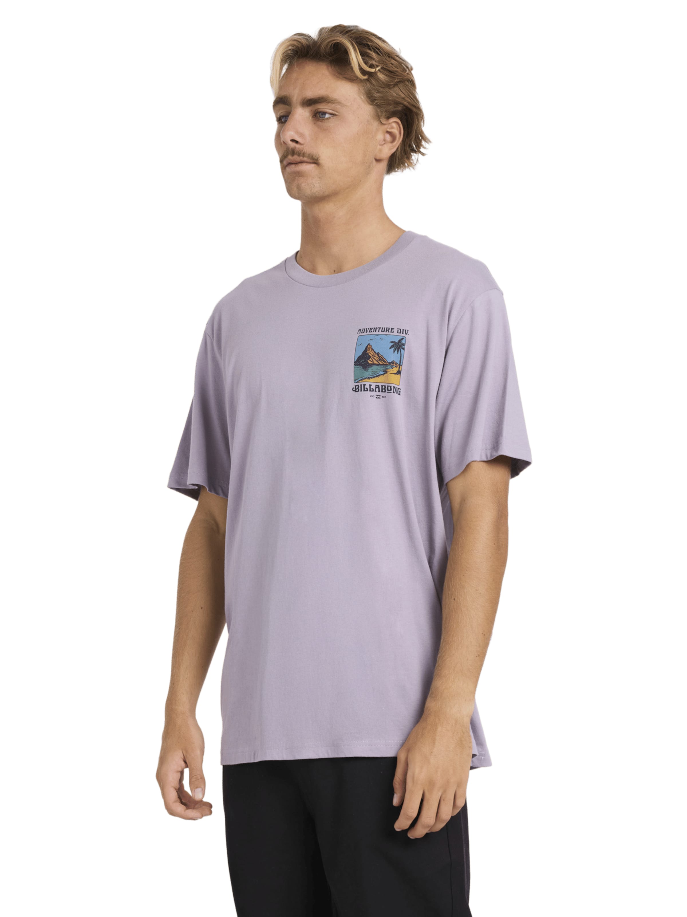 BILLABONG Póló 'Post Cards' - lila