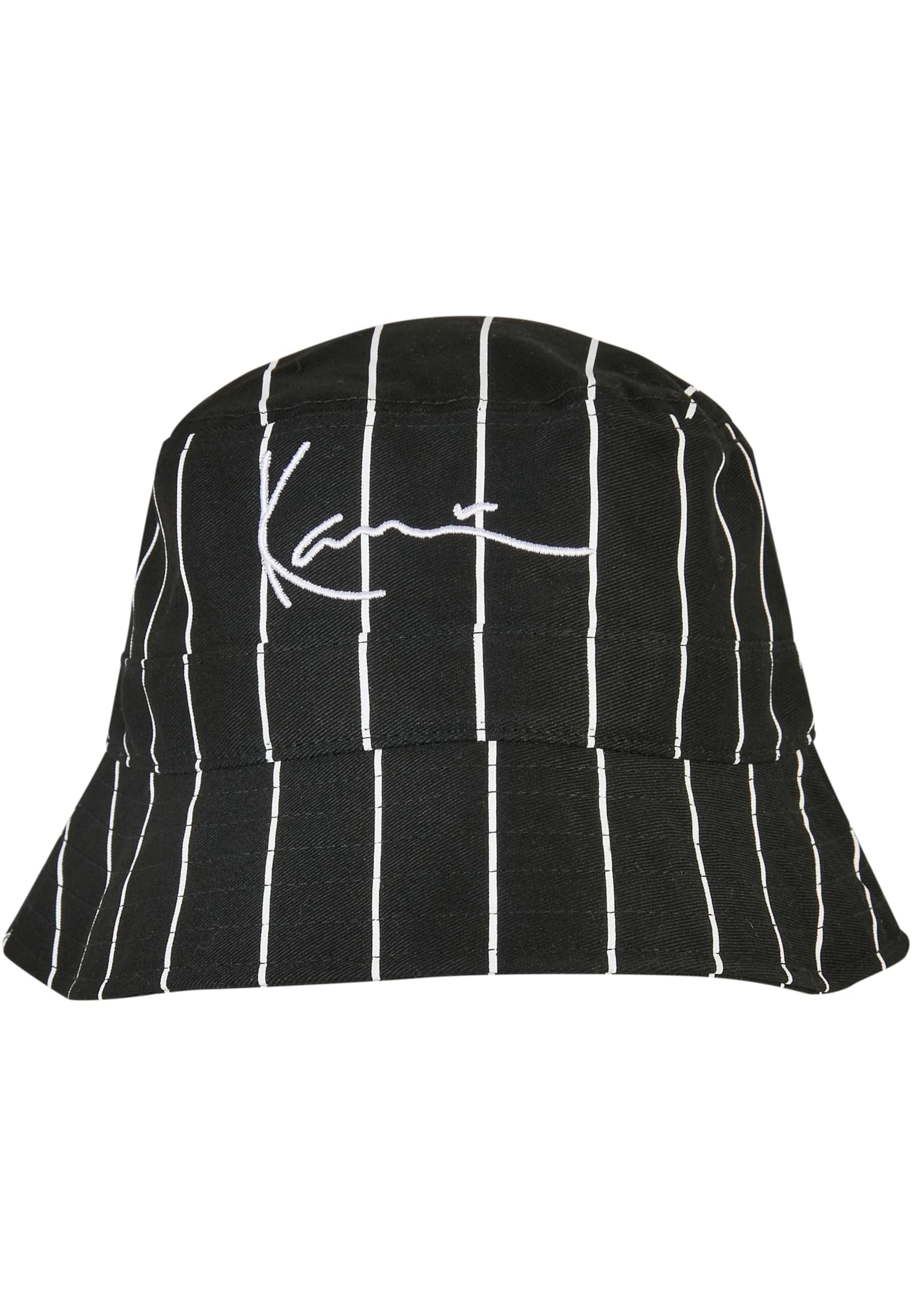 Karl Kani Bucket Hat in schwarz / weiß, Produktansicht