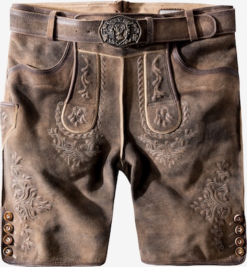 STOCKERPOINT Trachtenhose 'Logan' in Grau: Vorderseite