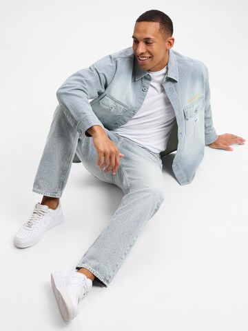 HUGO Slimfit Jeans ' Nate ' in Blauw