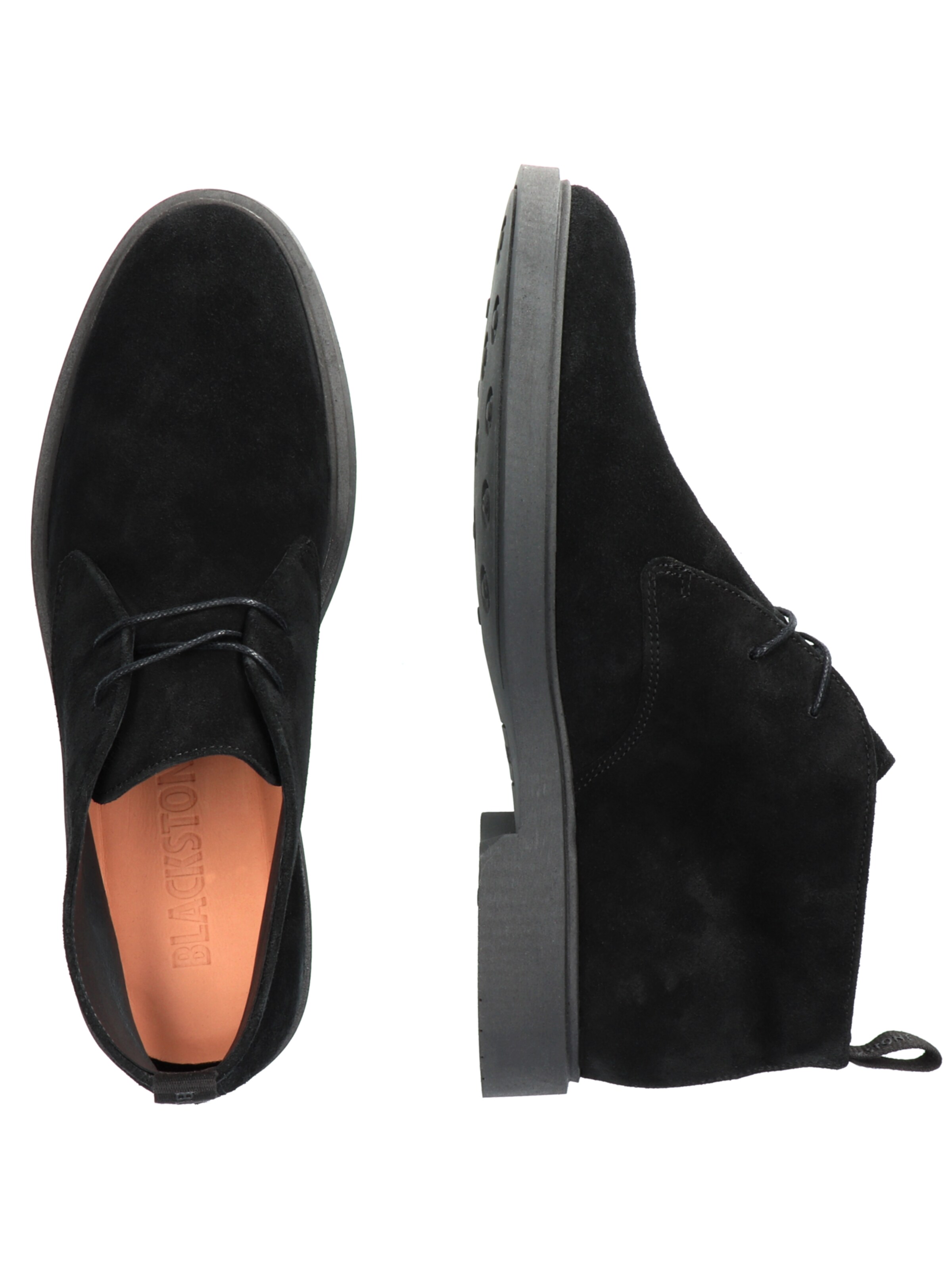 BLACKSTONE - Botines chukka 'Brian WG80' en negro