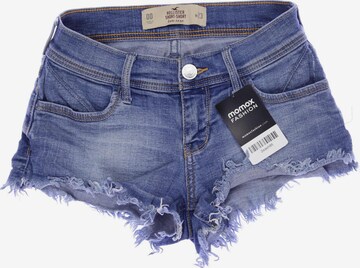 HOLLISTER Shorts XXXS in Blau: predná strana