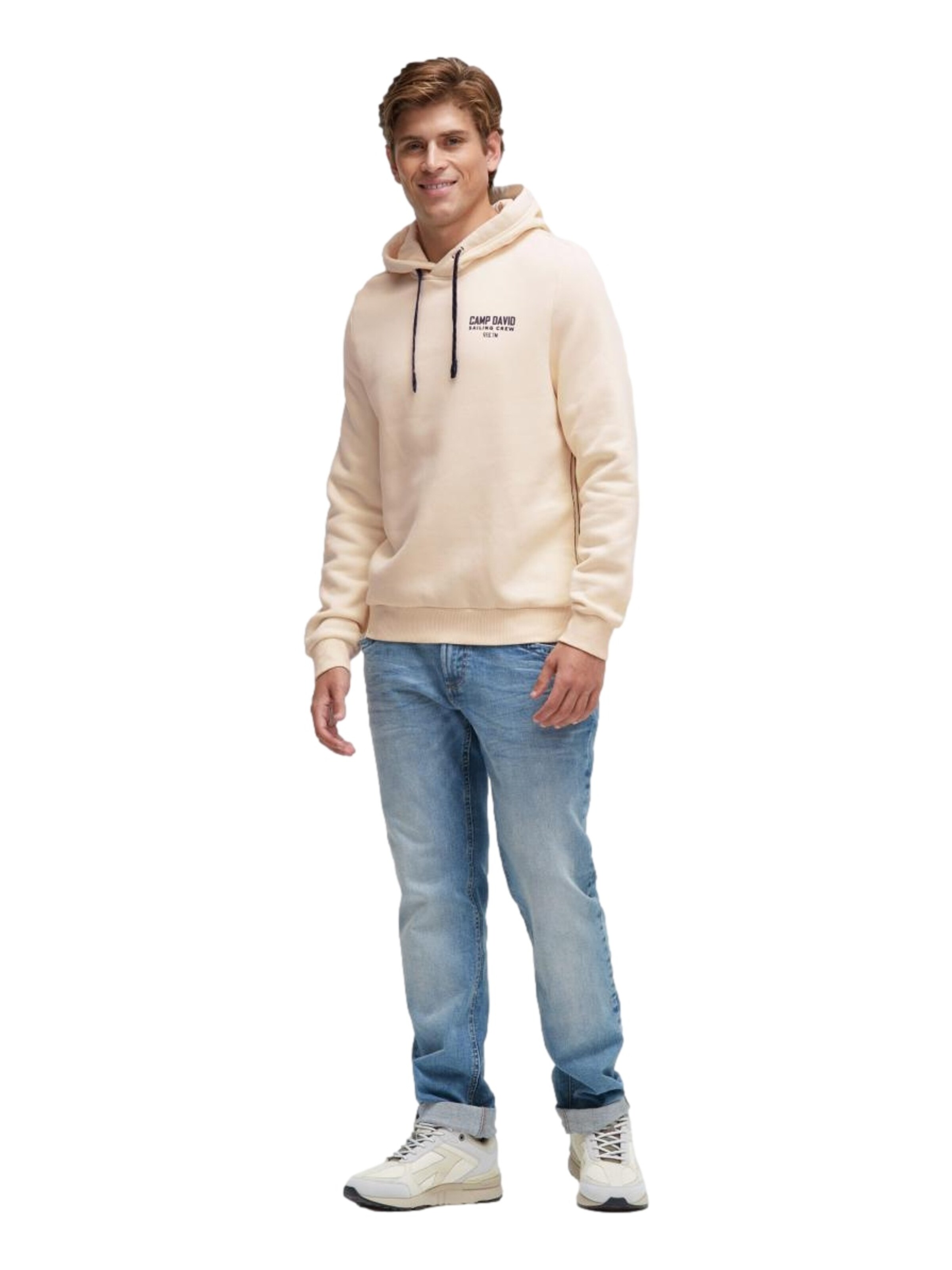 CAMP DAVIDSweater majica - bež boja