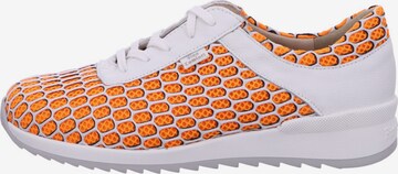 Finn Comfort Athletic Lace-Up Shoes in Orange